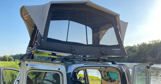 Optimice el espacio de su coche con una tienda de campaña de techo - Tchao Tchao