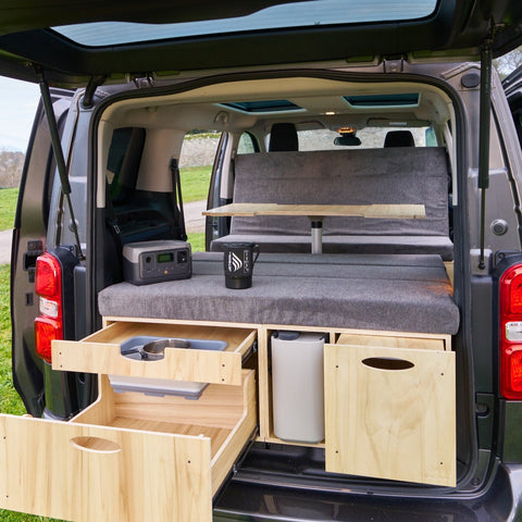 Mesa de 2 plazas - compatible con los kits ludospace y furgoneta